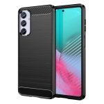 Lankstus anglies ra&scaron;to dėklas, skirtas Samsung Galaxy M54 Carbon Case - juodas
