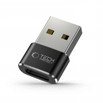 Tech-Protect UltraBoost USB-A (vyri&scaron;kas) / USB-C (moteri&scaron;kas) adapteris &ndash; juodas