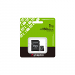 &bdquo;Kingston Technology&ldquo; 1 TB microSDXC Canvas Select Plus Gen3 150 MB/s A1 kortelė + adapteris