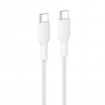 Belkin USB-C į USB-C 240W 2.0, pintas PCR, 1M baltas