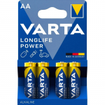 Baterija - Varta Longlife Power AA LR6 1.5V Alkalinė 4 Pakuotė