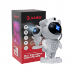 &bdquo;Hawk HW-STAR01&ldquo; astronauto žvaigždžių projektorius su garsiakalbiu