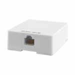 Vir&scaron;tinkinė rozetė RJ45 LK-WP-033 (1 lizdas, UTP Cat.6A, krosuojama)