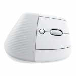 Įvesties įrenginys - Logitech Mouse Lift (910-006477, ergonomi&scaron;kas, belaidis, Bluetooth, baltas)