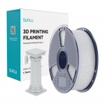 3D Spausdinimo Filamentas - Sunlu PLA Didelio Greičio Marmuras 600 mm / s &plusmn;0.02 mm Oreo