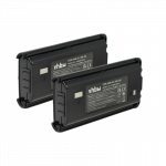 2x radijo imtuvo baterija pakeičia Kenwood KNB-45, KNB-45L, KNB-45Li - 2000 mAh 7,4 V ličio jonų