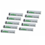 AAA Micro 10x baterija - 280 mAh 1,5 V ličio jonų + Micro USB jungtis