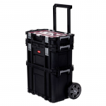 Įrankių dėžė - KETER Connect Rolling System Toolbox Set, Durable, Black