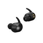 Belaidės Ausinės - Maxell Mini Duo, Juodos