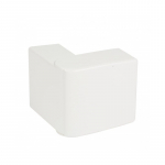 I&scaron;orinis kampas kabelio loveliui 100 x 50 Mosaic Legrand 638032 (balta, 80&deg;-120&deg;)