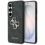 &bdquo;Guess 4G&ldquo; didelis metalinis logotipo dėklas, skirtas &bdquo;Samsung Galaxy S26&ldquo; - juodas