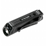 Taktinis žibintuvėlis - Nitecore P18 1800 Liumenų, 5 Lygiai, Raudona LED, Juoda