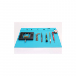 Silikoninis kar&scaron;čiui atsparus ardymo ir organizavimo padas 'TE-504' / 35cm x 25cm