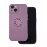 iLike Xiaomi Redmi 13C 4G dėklas su pir&scaron;tų laikiklio funkcija, &scaron;viesiai violetinis