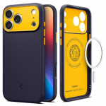 SPIGEN NANO POP MAG dėklas, suderinamas su &bdquo;MagSafe&ldquo;, skirtas IPHONE 17 Pro Max, mėlynių ir tamsiai mėlynas