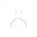 Baseus LAIDAS &bdquo;LIGHTNING&ldquo; Į USB-C 1M / BALTAS CATLYS-A02