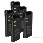 5 vnt. radijo stoties akumuliatorių Motorola HMNN4151, HMNN4154, HNN4001, HMNN4158, HMNN4159) &ndash; 2100 mAh, 7,2 V, NiMH