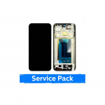 Ekranas skirtas Xiaomi 15T 5G su rėmeliu / Black / (Service Pack)