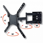 Techly Wall mount for TV LCD / LED / PDP double arm 23-55'' 45 kg VESA black