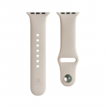 &bdquo;Evelatus Apple Watch 42 / 44 / 45 mm&ldquo; silikoninės kilpos laikrodžio dirželis (140 mm M / L) rausvo smėlio spalvos