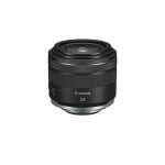 Canon platleņķa RF 24 mm F1.8 Macro IS STM objektīvs, melns