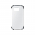 Samsung Galaxy S6 Edge skaidrus dėklas EF-QG925BSE sidabrinis