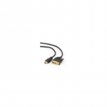&bdquo;Gembird&ldquo; HDMI&ndash;DVI ki&scaron;tukas-ki&scaron;tukas su paauksuotomis jungtimis, 3 m talpos pakuotė