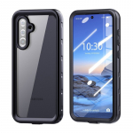 Dėklas, skirtas &bdquo;Samsung A36 / A37 Shellbox&ldquo;, atsparus vandeniui, juodas