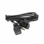 Adapterio laidas, skirtas VW / Audi MMI 3G į USB su 3,5 mm linijos jungtimi