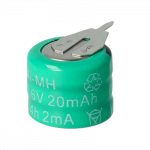 3 tipo akumuliatorius / V15H (3 elementai) su 2 kontaktų jungtimi, Ni-MH, 3,6 V, 20 mAh