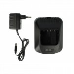 Įkroviklis Kenwood TK-260 / KNB-14 baterijoms ir kt. su europiniu ki&scaron;tuku TH-K2ET Walkie Talkie, 9.4V, 0.4 - 0.8A