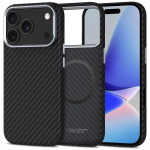 &bdquo;Tech-Protect Ion Carbon MagSafe&ldquo; dėklas, skirtas &bdquo;iPhone 17 Pro Max&ldquo; &ndash; pilkas / juodas