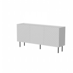 Cama LUCCA 3D komoda 165x40x80 balta