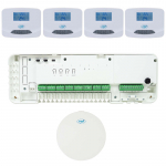 PNI CT28 Pro 4 &bdquo;Wi-Fi&ldquo; grindinio &scaron;ildymo automatikos rinkinys, &bdquo;Tuya Smart&ldquo; mobilioji programėlė, 4 valdymo blokai ir in