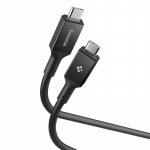 &bdquo;Spigen Essential EB24012CC&ldquo; USB-C / USB-C 240W 120 cm laidas &ndash; juodas