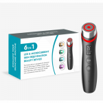 6 in 1 Ager Booster Pro &ndash; pažangi veido odos terapijos sistema su LED ir oro impulsų technologija