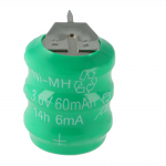 Baterijos tipas: 14H (3 elementai) su 3 kontaktais, NI-MH 3,6 V 80 mAh