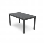 Lauko stalas PROGARDEN SUMATRA 01790, pilkas, 138&times;80&times;72 cm