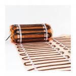 Elektrinis &scaron;ildomų grindų kilimėlis - tinklelis Warmset Black 150 W 24 V (150-1.5-24)