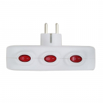Elektros Skirstytuvas - Esperanza ELK307W 3 Lizdai 16A 3680W 220-240V Baltas