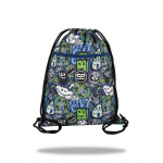 Sportinis krep&scaron;ys COOLPACK MONSTER TEAM, juodos / įvairių sp.