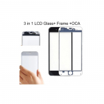Komplektas restauravimui skirtas 'Pro+' Apple iPhone 7 Plus / baltas / stiklas + OCA + Rėmelis / komplektas