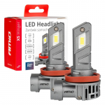 X5 Winger serijos LED automobilių lemputės H8 H9 H11 6000K Canbus AMIO-03947