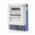 Vienfazis elektroninis skaitiklis, Elektros energijos suvartojimo skaitiklis, 230 V, 5(60) A, LCD