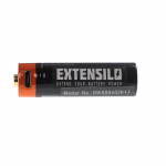 EXTENSILO AA įkraunama baterija su Micro USB jungtimi, 920 mAh, ličio jonų