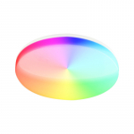 &bdquo;Tellur Smart WiFi&ldquo; lubų &scaron;viestuvas, RGB 24W, apvalus, baltas