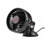 Automobilio ventiliatorius su siurbtuku 12v amio-03001
