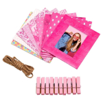 Kodak x Barbie papīra rāmī&scaron;i 2x3 inch fotogrāfijām, 10 gab. (RODB2X3FRSQ)