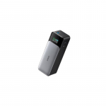 Ne&scaron;iojamasis įkroviklis Anker 737 ( A1289011 ) &mdash; 24000 mAh, 140W, 2 &times; USB-C + 1 &times; USB-A, sidabrinės / juodos spalvos
