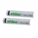 AAA Micro 2x baterijos - 280 mAh 1,5 V ličio jonų + Micro USB jungtis